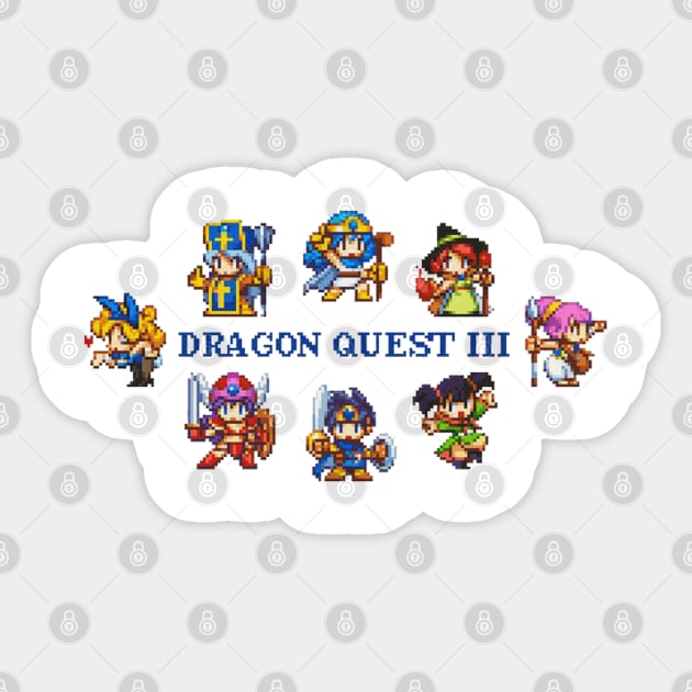Dragon Quest III Sticker by LOVE ME PODCAST